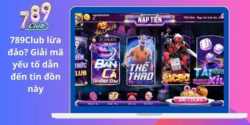 789Club lừa đảo